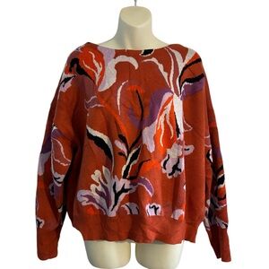 Maeve anthropology boatneck sweater. EUC size 2x